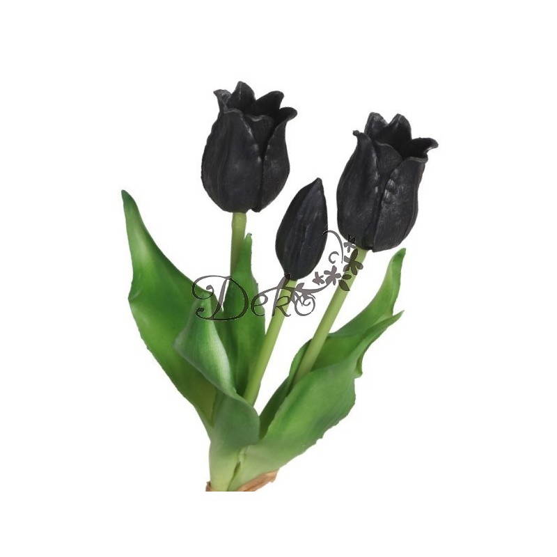 TULIPANY BUKIET TULIPANÓW GUMOWE GUMOWANE JAK ŻYWE