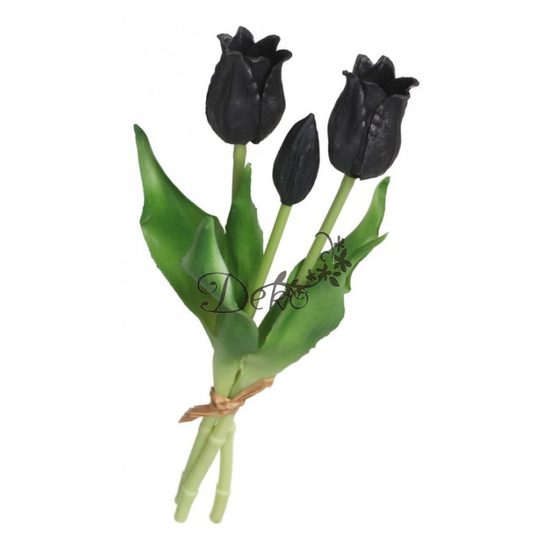 TULIPANY BUKIET TULIPANÓW GUMOWE GUMOWANE JAK ŻYWE