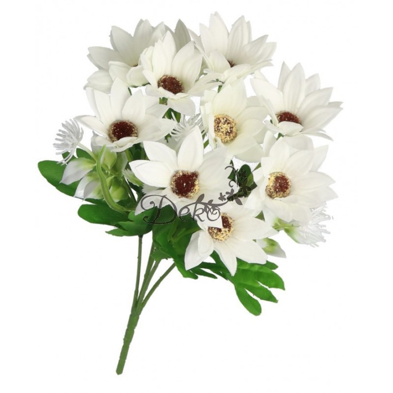 SZTUCZNE KWIATY ROŚLINY BUKIET GAŁĄZKI KWIATY POLNE