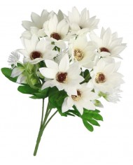 SZTUCZNE KWIATY ROŚLINY BUKIET GAŁĄZKI KWIATY POLNE