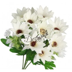 SZTUCZNE KWIATY ROŚLINY BUKIET GAŁĄZKI KWIATY POLNE