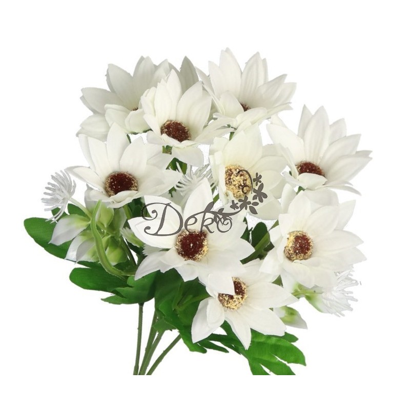 SZTUCZNE KWIATY ROŚLINY BUKIET GAŁĄZKI KWIATY POLNE