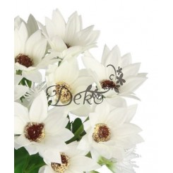 SZTUCZNE KWIATY ROŚLINY BUKIET GAŁĄZKI KWIATY POLNE