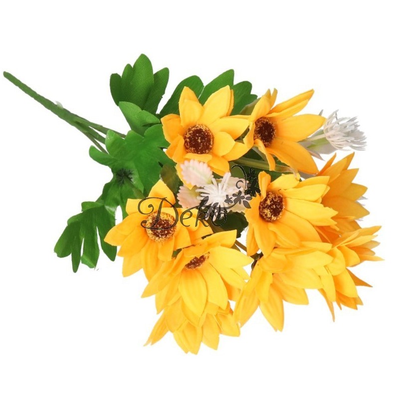 SZTUCZNE KWIATY ROŚLINY BUKIET GAŁĄZKI KWIATY POLNE
