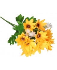 SZTUCZNE KWIATY ROŚLINY BUKIET GAŁĄZKI KWIATY POLNE