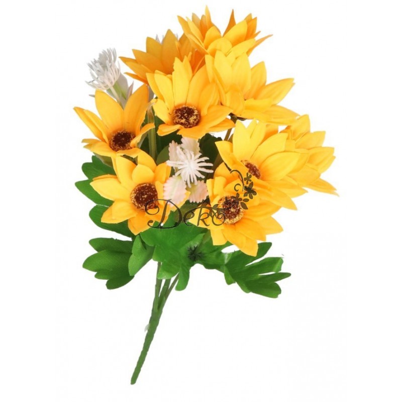 SZTUCZNE KWIATY ROŚLINY BUKIET GAŁĄZKI KWIATY POLNE