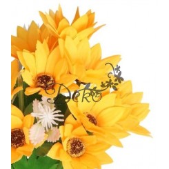 SZTUCZNE KWIATY ROŚLINY BUKIET GAŁĄZKI KWIATY POLNE