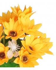 SZTUCZNE KWIATY ROŚLINY BUKIET GAŁĄZKI KWIATY POLNE