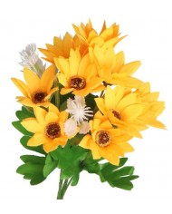 SZTUCZNE KWIATY ROŚLINY BUKIET GAŁĄZKI KWIATY POLNE