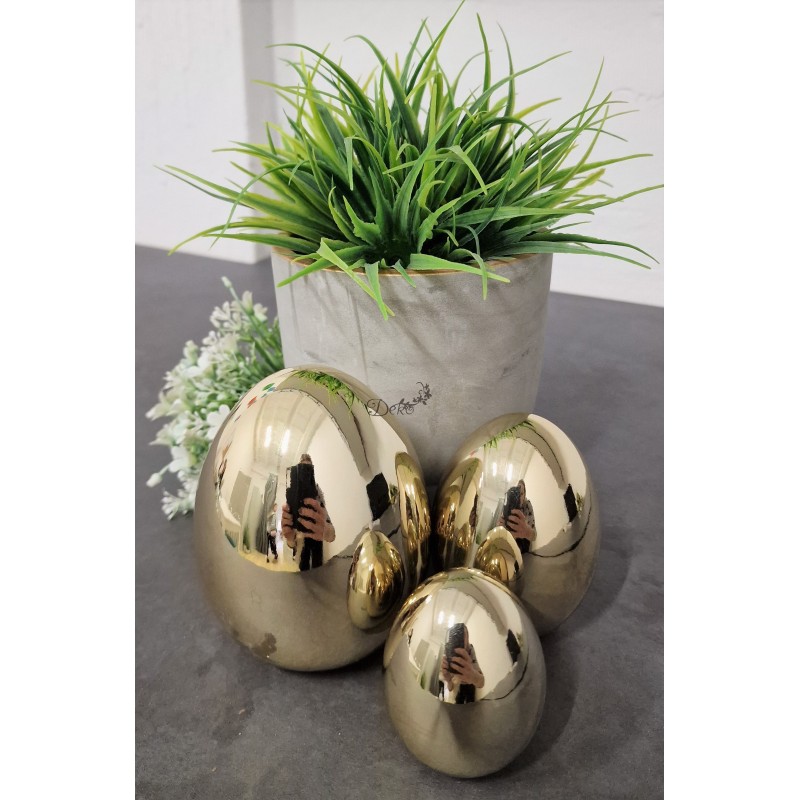 JAJKO CERAMICZNE 9CM JAJKO JAJKA WIELKANOCNE STROIK