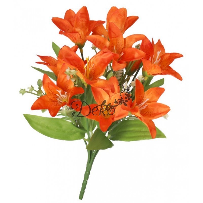 SZTUCZNE KWIATY GAŁĄZKI ROŚLINY LILIA LILIE JAK ŻYWE