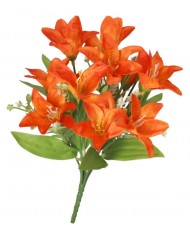 SZTUCZNE KWIATY GAŁĄZKI ROŚLINY LILIA LILIE JAK ŻYWE