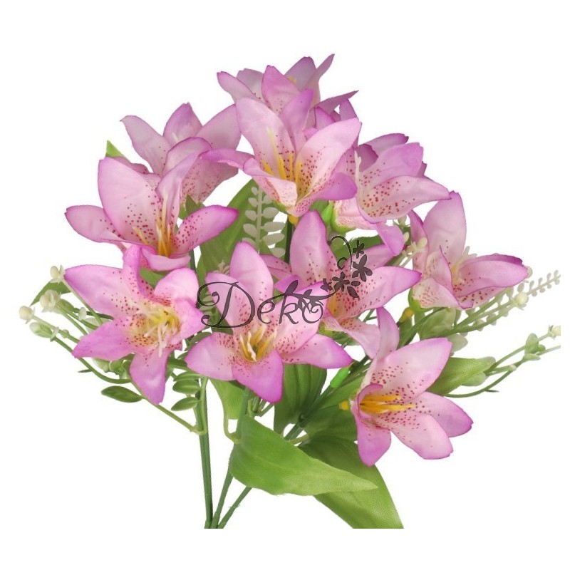 SZTUCZNE KWIATY GAŁĄZKI ROŚLINY LILIA LILIE JAK ŻYWE