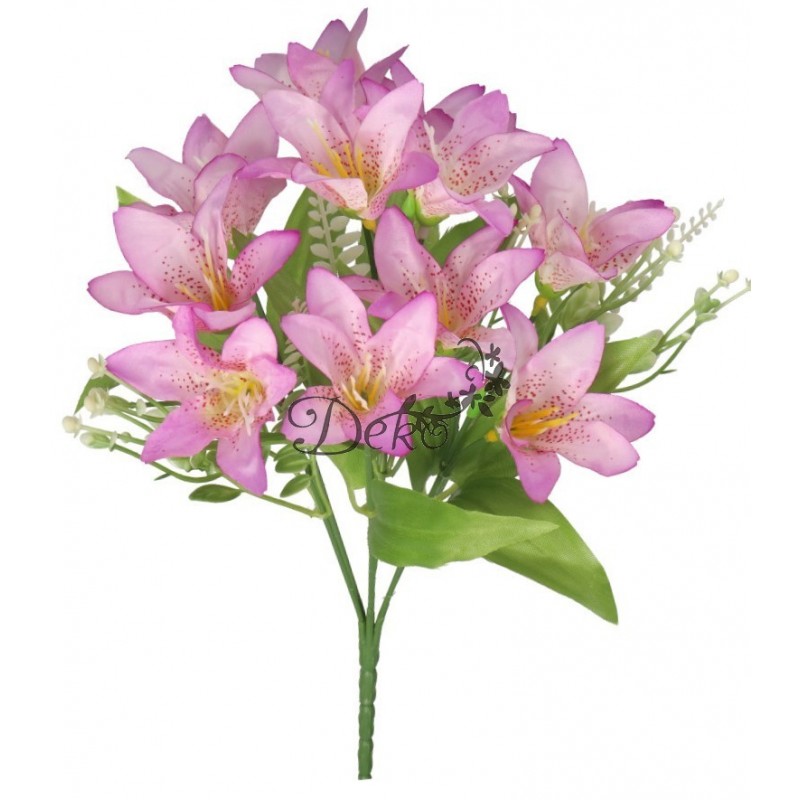 SZTUCZNE KWIATY GAŁĄZKI ROŚLINY LILIA LILIE JAK ŻYWE