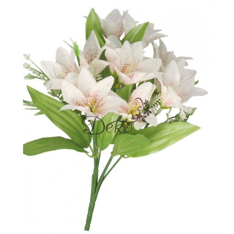SZTUCZNE KWIATY GAŁĄZKI ROŚLINY LILIA LILIE JAK ŻYWE