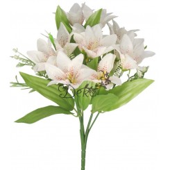 SZTUCZNE KWIATY GAŁĄZKI ROŚLINY LILIA LILIE JAK ŻYWE