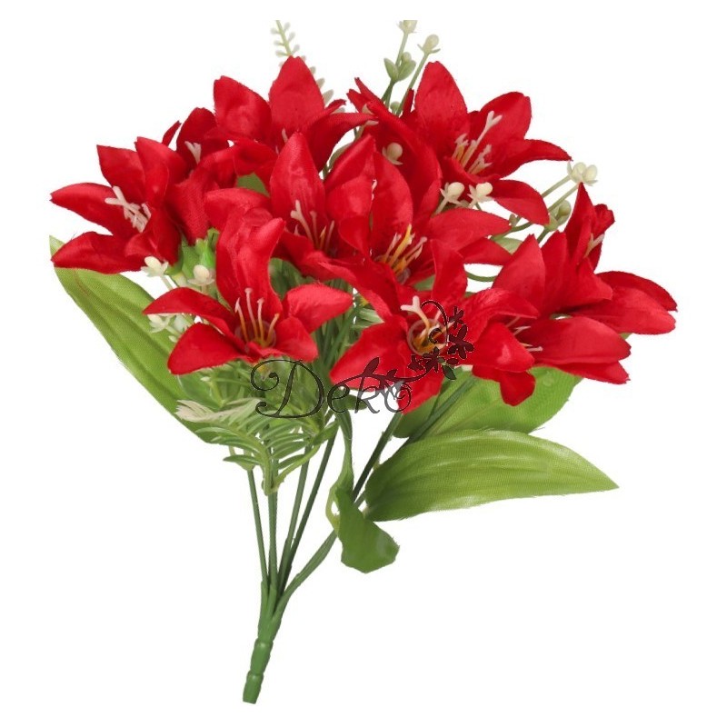 SZTUCZNE KWIATY GAŁĄZKI ROŚLINY LILIA LILIE JAK ŻYWE