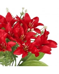 SZTUCZNE KWIATY GAŁĄZKI ROŚLINY LILIA LILIE JAK ŻYWE