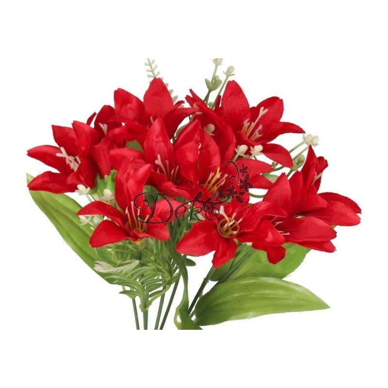 SZTUCZNE KWIATY GAŁĄZKI ROŚLINY LILIA LILIE JAK ŻYWE