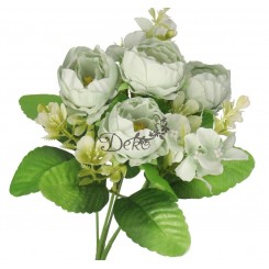SZTUCZNE KWIATY GAŁĄZKI ROŚLINY PEONIA PIWONIA JAK ŻYWA