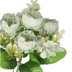 SZTUCZNE KWIATY GAŁĄZKI ROŚLINY PEONIA PIWONIA JAK ŻYWA