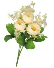 SZTUCZNE KWIATY GAŁĄZKI ROŚLINY PEONIA PIWONIA JAK ŻYWA