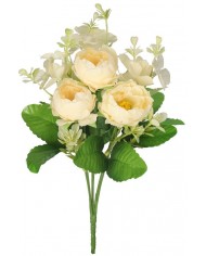 SZTUCZNE KWIATY GAŁĄZKI ROŚLINY PEONIA PIWONIA JAK ŻYWA