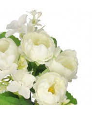 SZTUCZNE KWIATY GAŁĄZKI ROŚLINY PEONIA PIWONIA JAK ŻYWA