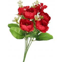 SZTUCZNE KWIATY GAŁĄZKI ROŚLINY PEONIA PIWONIA JAK ŻYWA