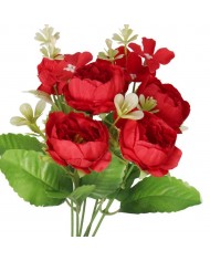 SZTUCZNE KWIATY GAŁĄZKI ROŚLINY PEONIA PIWONIA JAK ŻYWA