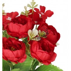 SZTUCZNE KWIATY GAŁĄZKI ROŚLINY PEONIA PIWONIA JAK ŻYWA