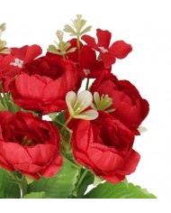 SZTUCZNE KWIATY GAŁĄZKI ROŚLINY PEONIA PIWONIA JAK ŻYWA