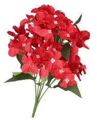 SZTUCZNE KWIATY ROŚLINY BUKIET HORTENSJA JAK ŻYWA