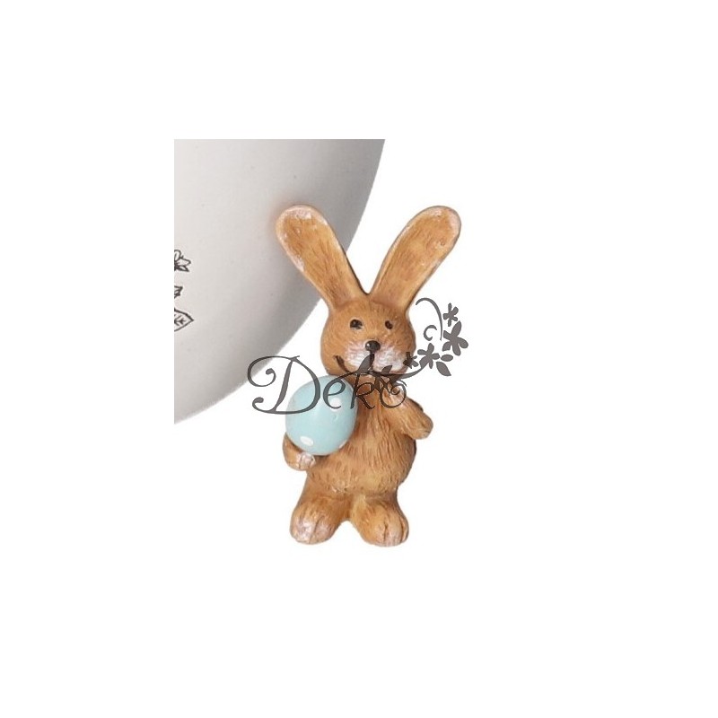 ZAJĄC ZAJĄCZKI FIGURKA FIGURKI 4SZT OZDOBA DO STROIKA