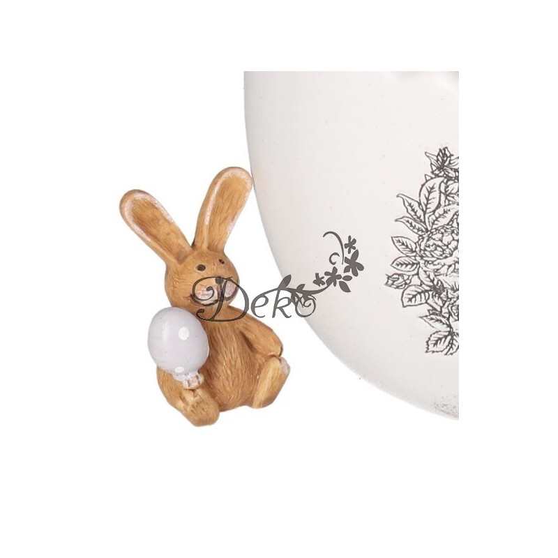 ZAJĄC ZAJĄCZKI FIGURKA FIGURKI 4SZT OZDOBA DO STROIKA