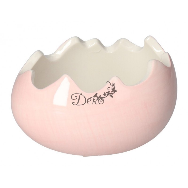 JAJKO CERAMICZNE SKORUPKA OZDOBA WIELKANOCNA