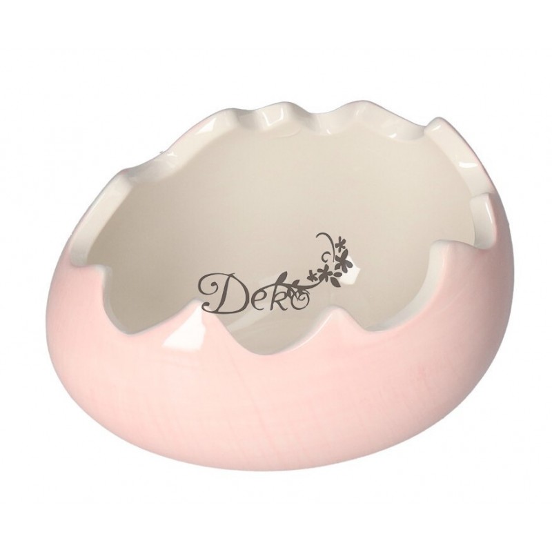 JAJKO CERAMICZNE SKORUPKA OZDOBA WIELKANOCNA