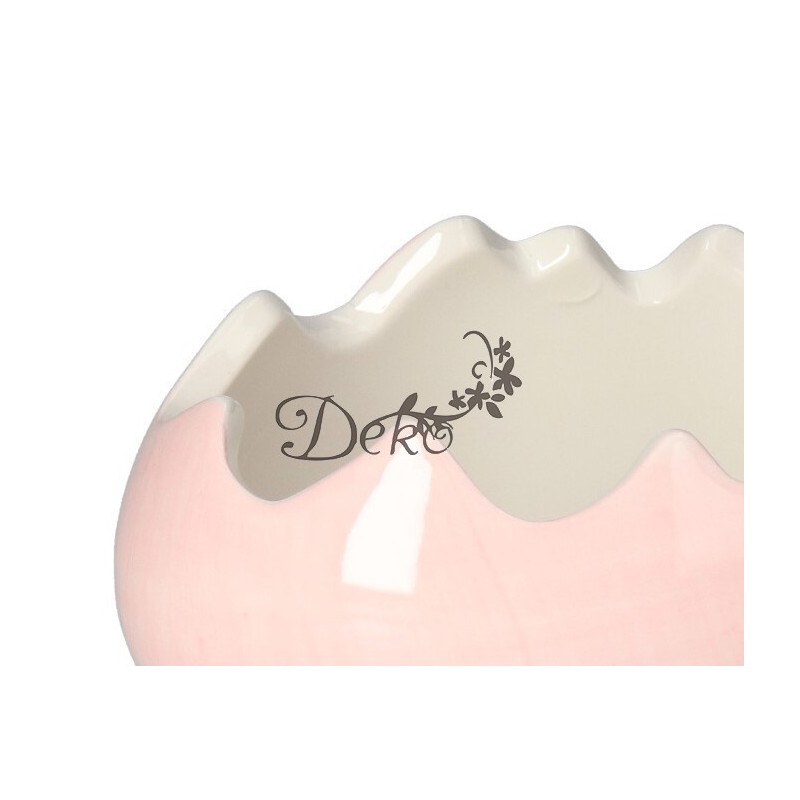 JAJKO CERAMICZNE SKORUPKA OZDOBA WIELKANOCNA