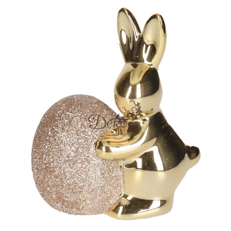 ZAJĄC ZAJĄCZEK CERAMICZNY WIELKANOCNY FIGURKA