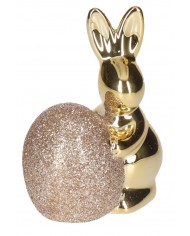 ZAJĄC ZAJĄCZEK CERAMICZNY WIELKANOCNY FIGURKA