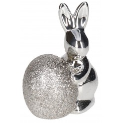 ZAJĄC ZAJĄCZEK CERAMICZNY WIELKANOCNY FIGURKA