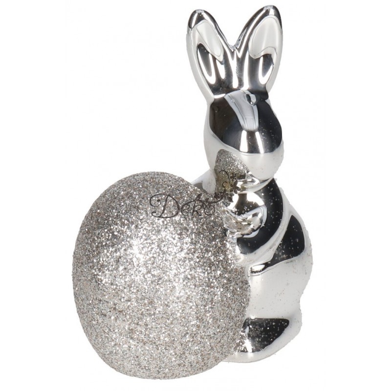 ZAJĄC ZAJĄCZEK CERAMICZNY WIELKANOCNY FIGURKA