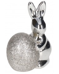 ZAJĄC ZAJĄCZEK CERAMICZNY WIELKANOCNY FIGURKA