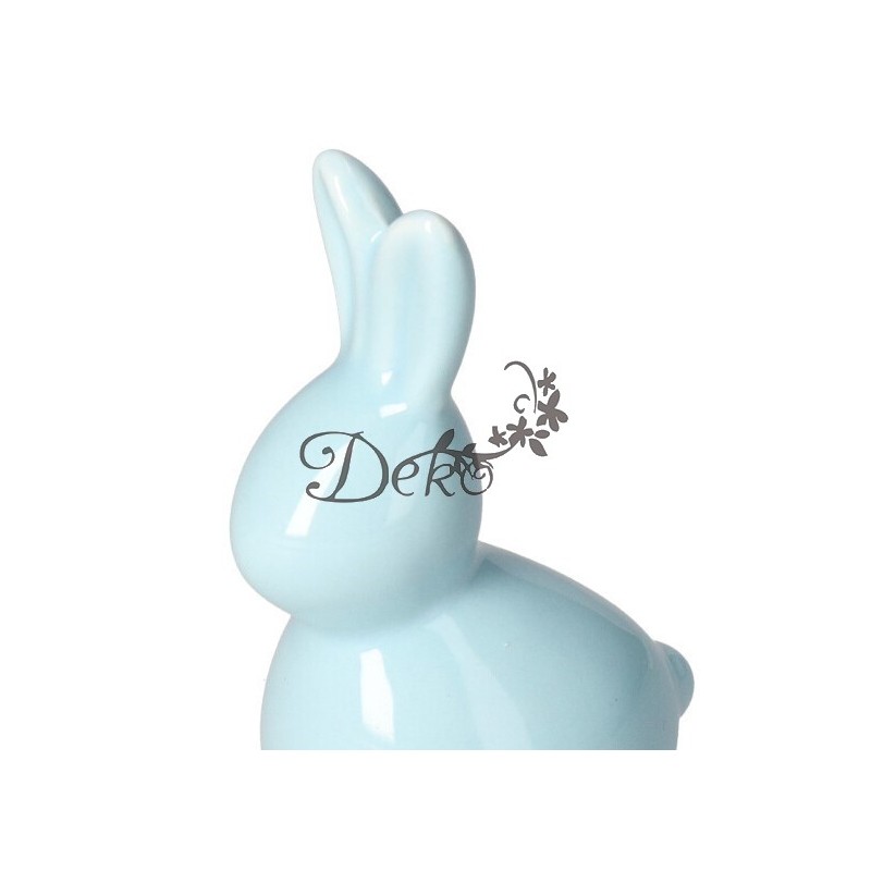 ZAJĄC ZAJĄCZEK CERAMICZNY WIELKANOCNY FIGURKA DO STROIKA
