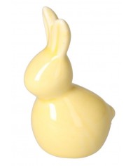 ZAJĄC ZAJĄCZEK CERAMICZNY WIELKANOCNY FIGURKA DO STROIKA