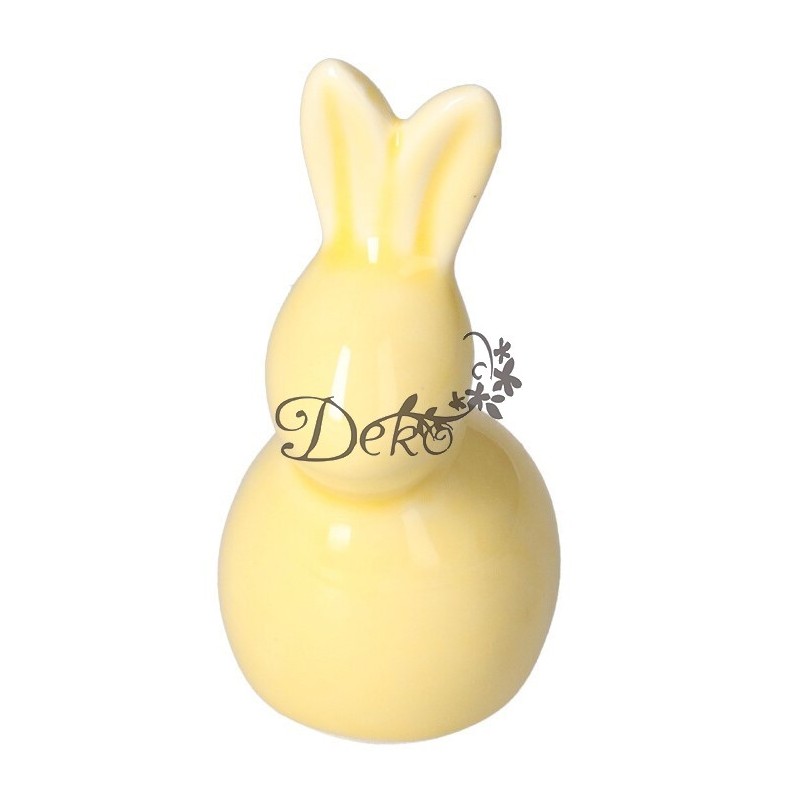 ZAJĄC ZAJĄCZEK CERAMICZNY WIELKANOCNY FIGURKA DO STROIKA