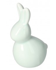 ZAJĄC ZAJĄCZEK CERAMICZNY WIELKANOCNY FIGURKA DO STROIKA