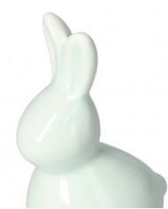 ZAJĄC ZAJĄCZEK CERAMICZNY WIELKANOCNY FIGURKA DO STROIKA