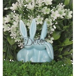 ZAJĄC ZAJĄCZEK CERAMICZNY WIELKANOCNY FIGURKA DO STROIKA
