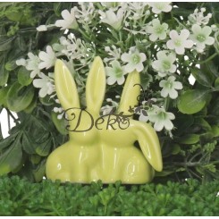 ZAJĄC ZAJĄCZEK CERAMICZNY WIELKANOCNY FIGURKA DO STROIKA